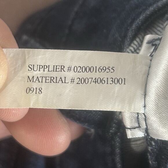 Lauren Ralph Lauren Regal Skinny Jeans Women’s 10 Blue Dark Wash Black Stripe - Picture 8 of 16